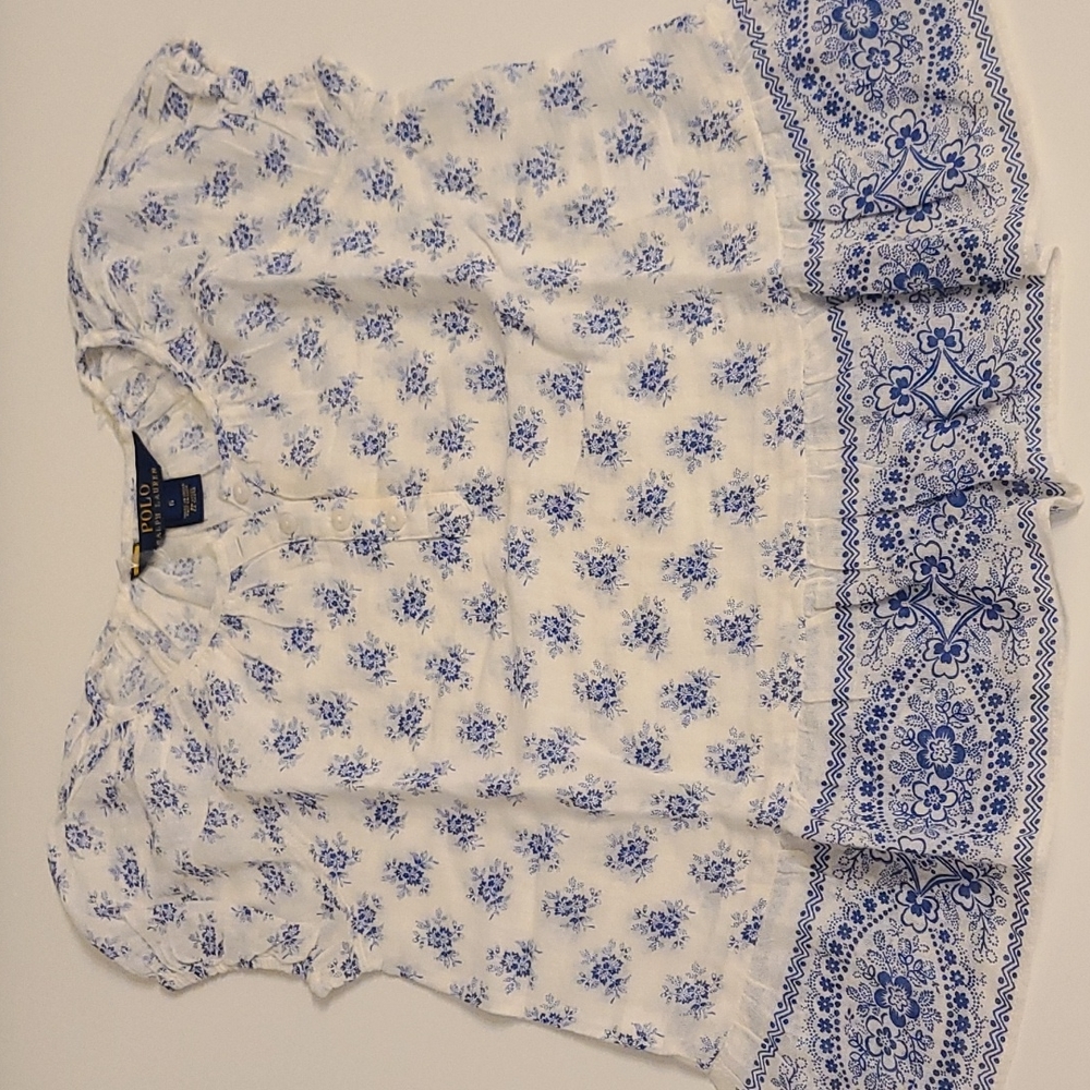 Ralph Lauren kids sheer top size 6